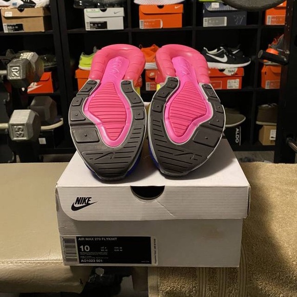 Men’s Nike Air Max 270 Flyknit Size 10 - Picture 4 of 4